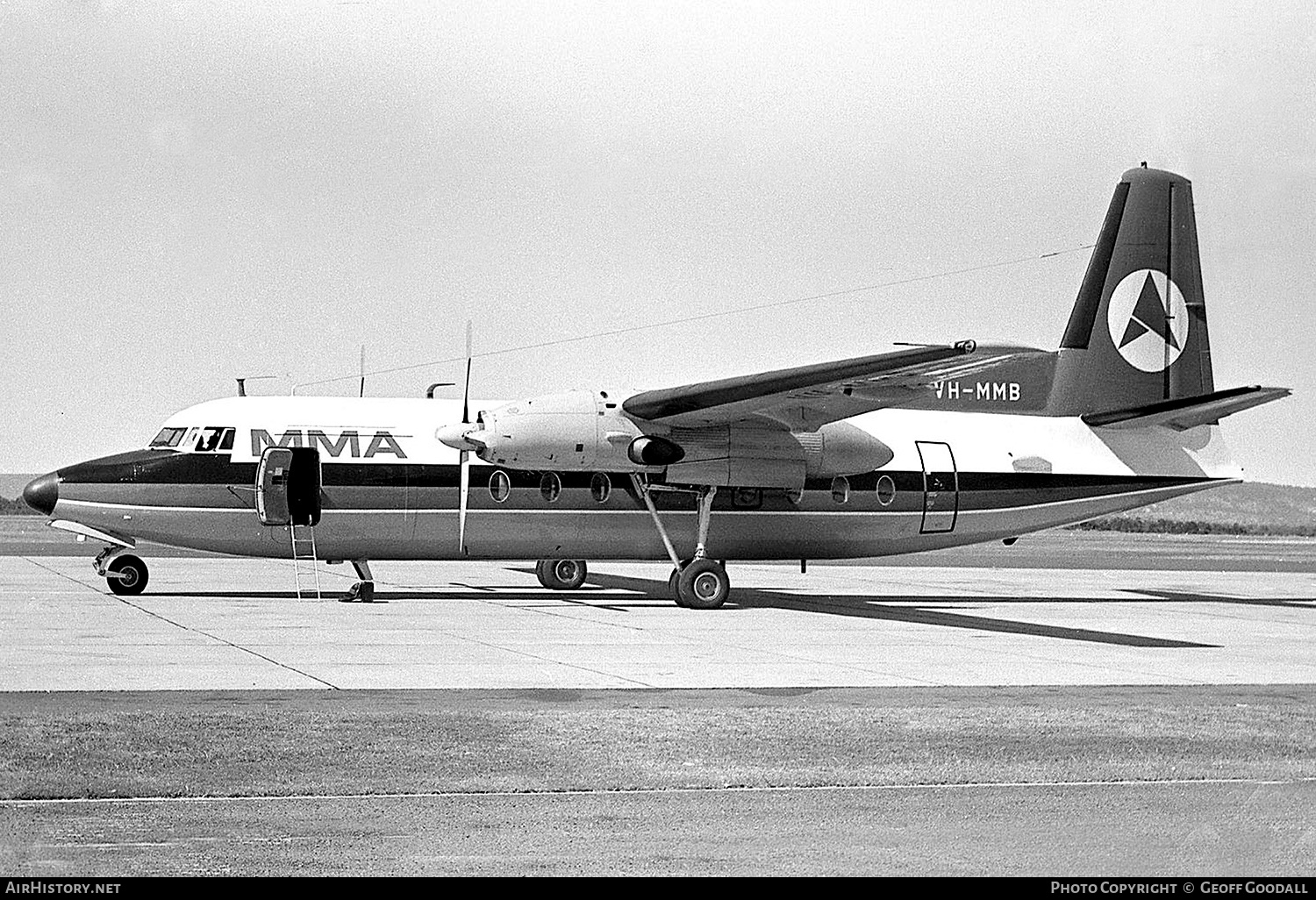 Aircraft Photo of VH-MMB | Fokker F27-300 Friendship | MacRobertson Miller Airlines - MMA | AirHistory.net #207399