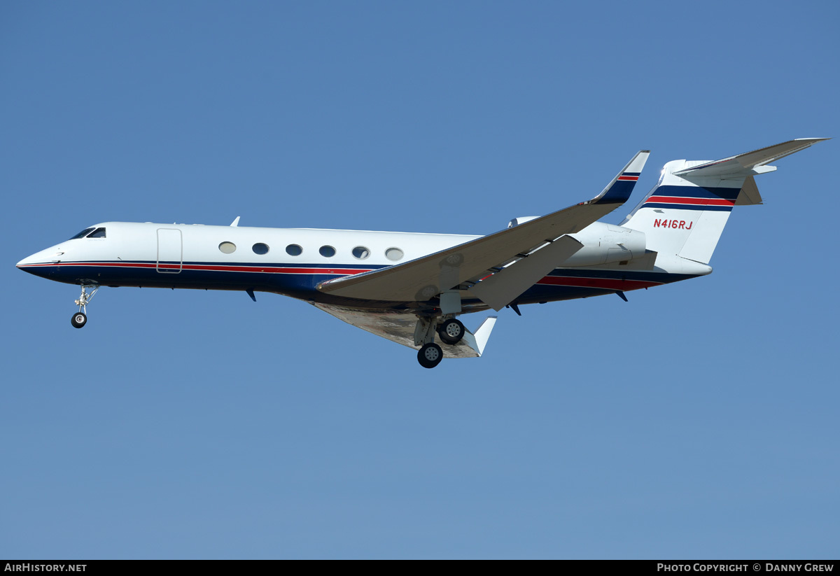 Aircraft Photo of N416RJ | Gulfstream Aerospace G-V Gulfstream V | AirHistory.net #207406