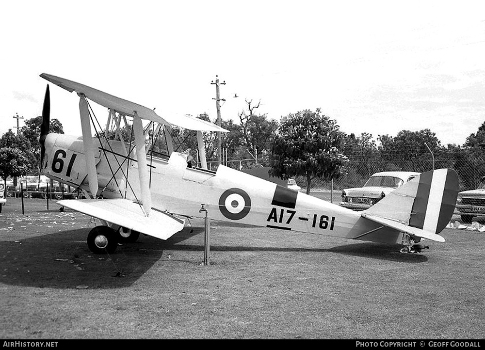 Aircraft Photo of A17-161 | De Havilland D.H. 82A Tiger Moth | Australia - Air Force | AirHistory.net #207411