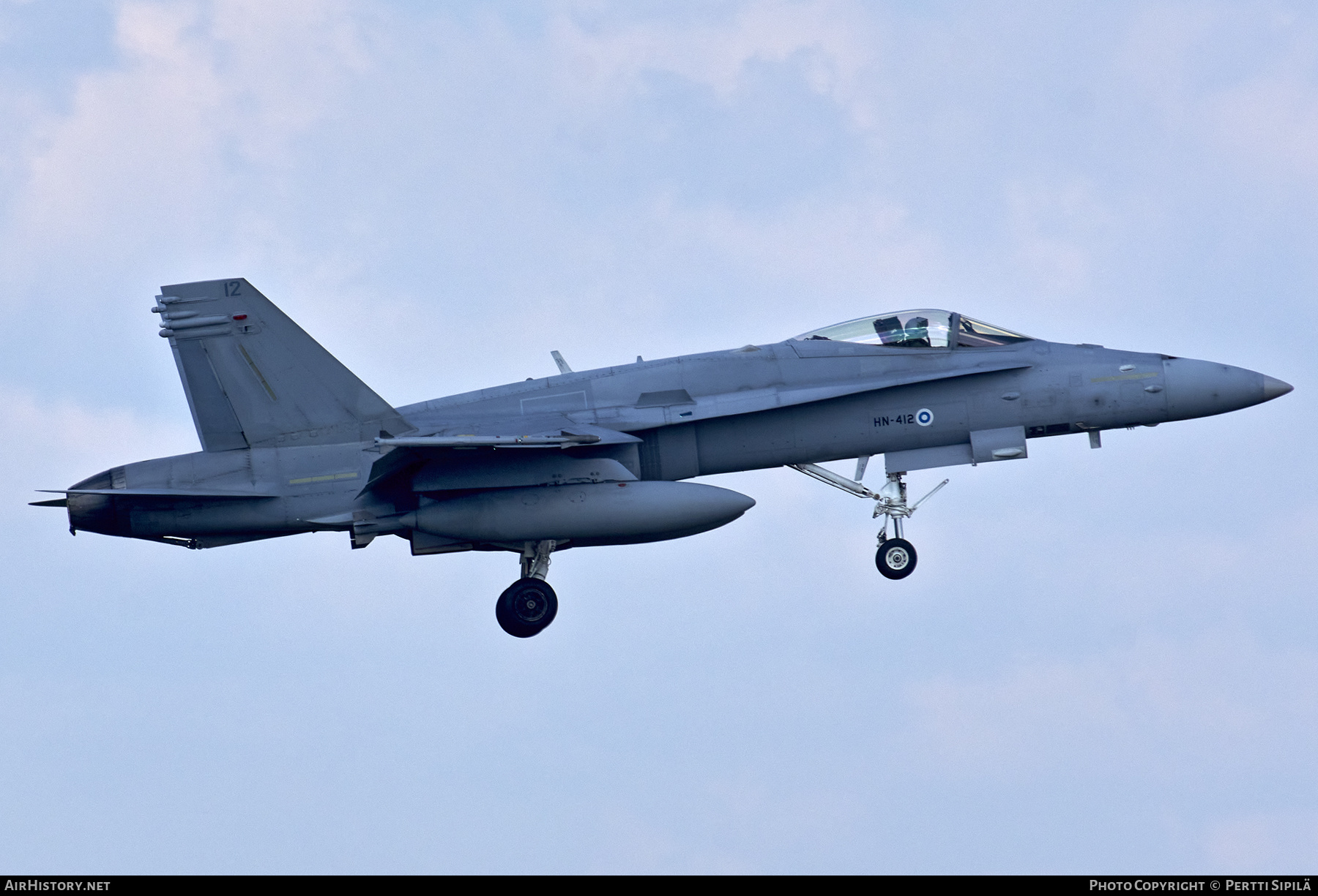Aircraft Photo of HN-412 | McDonnell Douglas F/A-18C Hornet | Finland - Air Force | AirHistory.net #207415