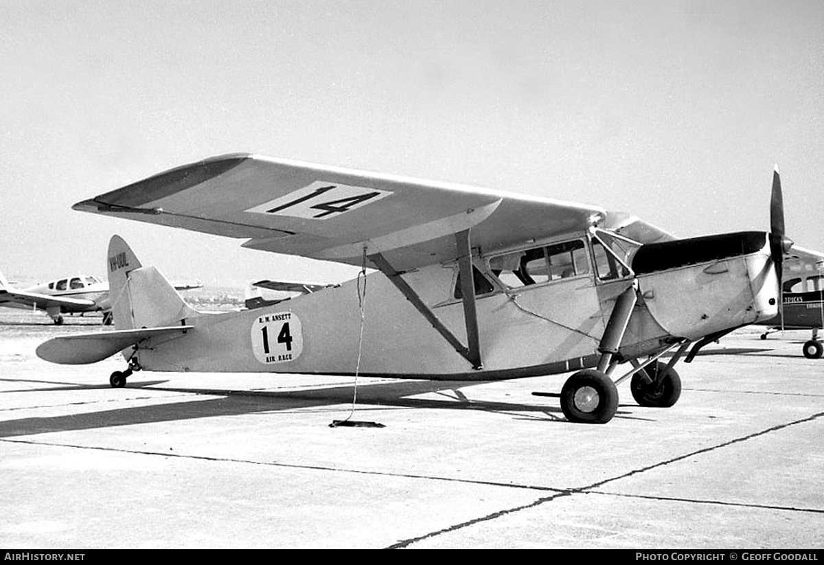 Aircraft Photo of VH-UUL | De Havilland D.H. 85 Leopard Moth | AirHistory.net #207422