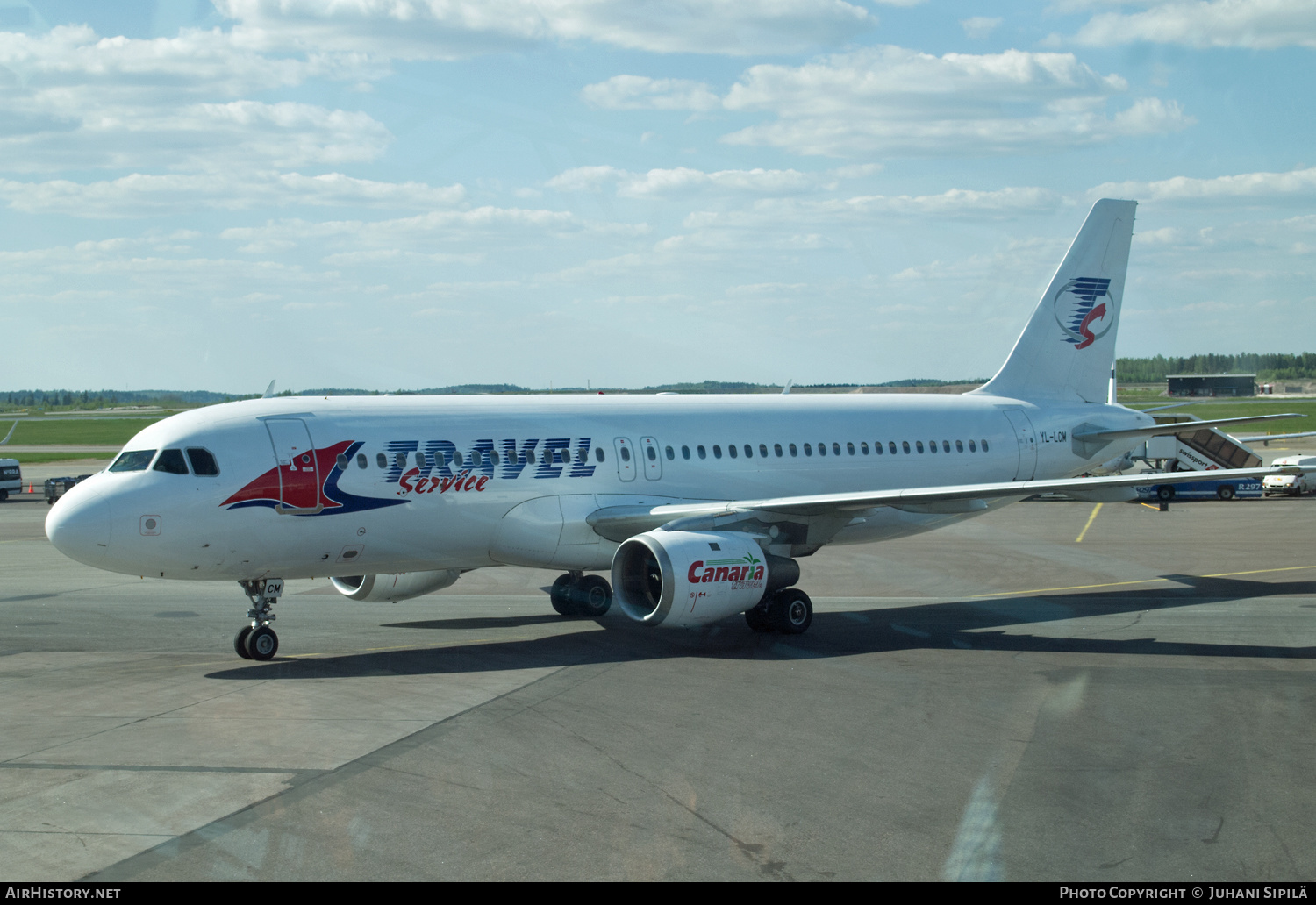 Aircraft Photo of YL-LCM | Airbus A320-211 | Travel Service | AirHistory.net #207425