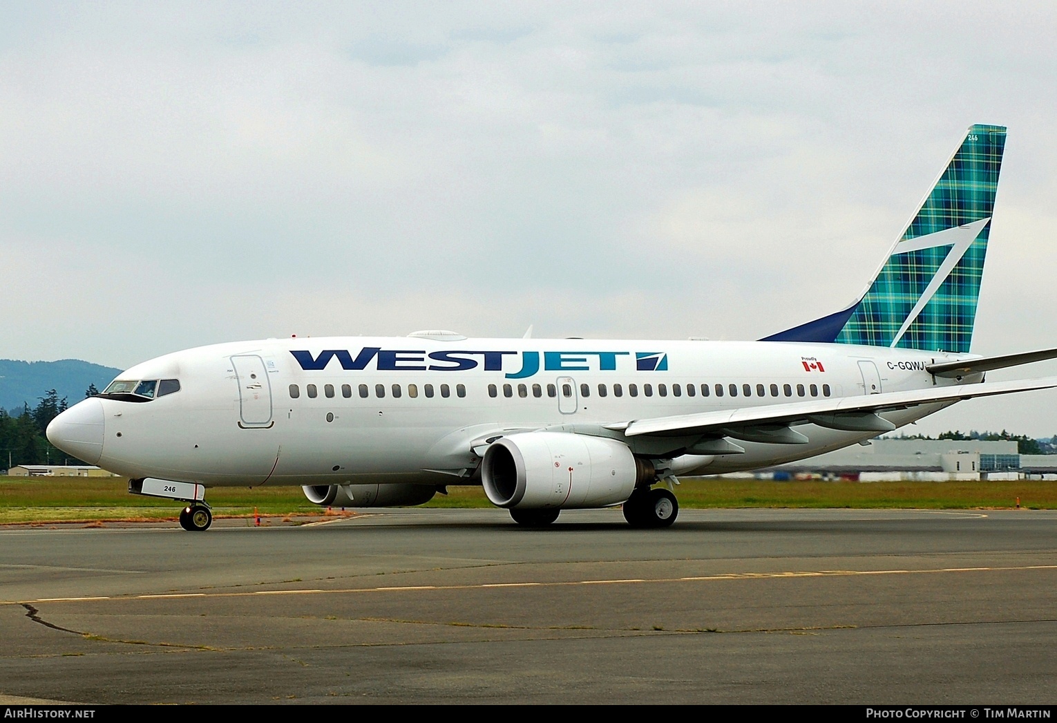 Aircraft Photo of C-GQWJ | Boeing 737-7CT | WestJet | AirHistory.net #207433