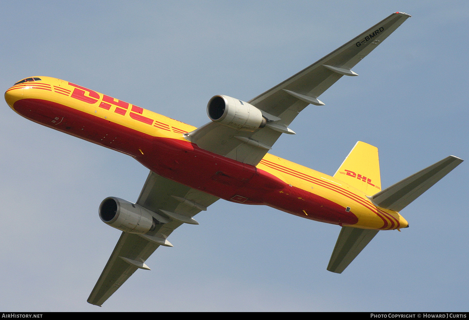 Aircraft Photo of G-BMRD | Boeing 757-236/SF | DHL International | AirHistory.net #207442