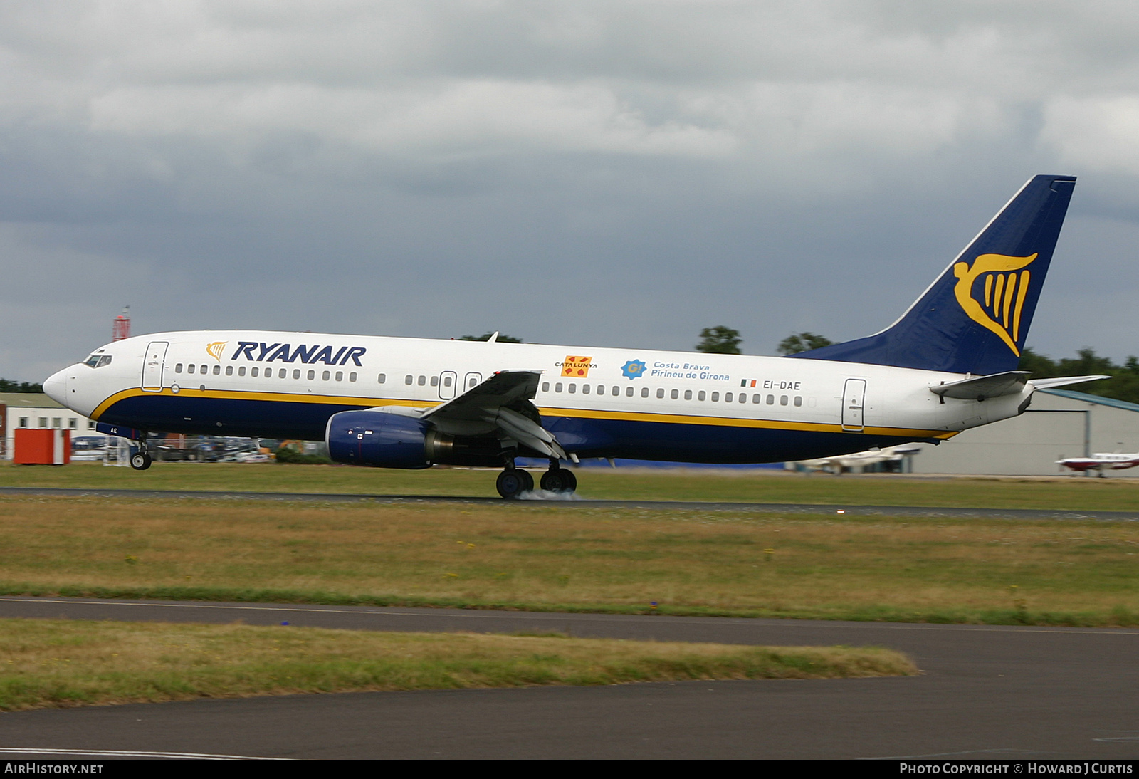 Aircraft Photo of EI-DAE | Boeing 737-8AS | Ryanair | AirHistory.net #207447