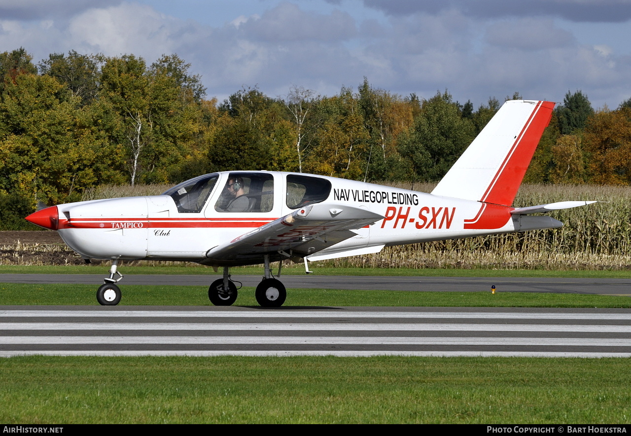 Aircraft Photo of PH-SXN | Socata TB-9 Tampico Club | NAV vliegopleiding | AirHistory.net #207458