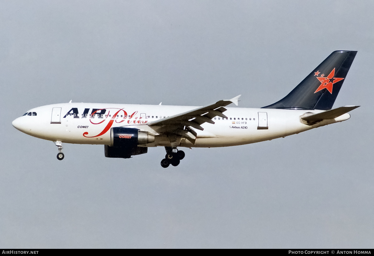 Aircraft Photo of EC-HFB | Airbus A310-324 | Air Plus Comet | AirHistory.net #207470