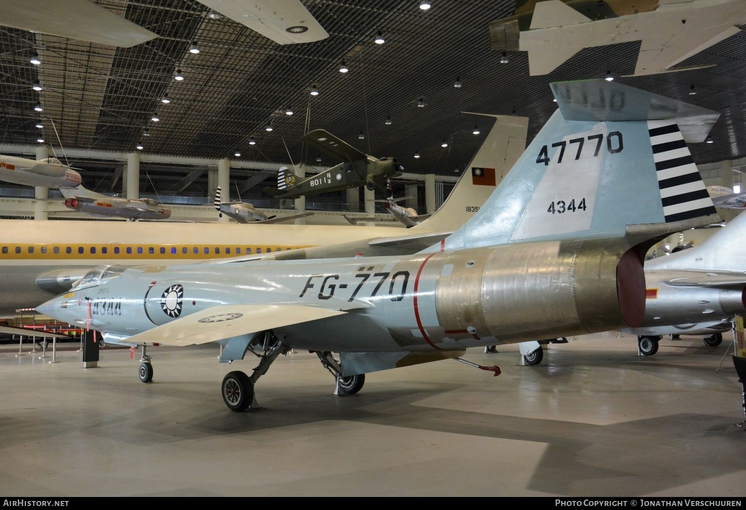 Aircraft Photo of 4344 | Lockheed F-104G Starfighter | Taiwan - Air Force | AirHistory.net #207474