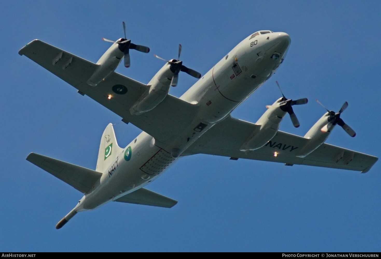 Aircraft Photo of 80 | Lockheed P-3C PUP Orion | Pakistan - Navy | AirHistory.net #207507