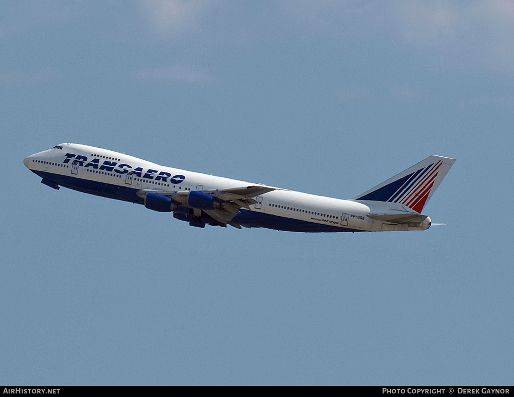 Aircraft Photo of VP-BQE | Boeing 747-219B | Transaero Airlines | AirHistory.net #207511