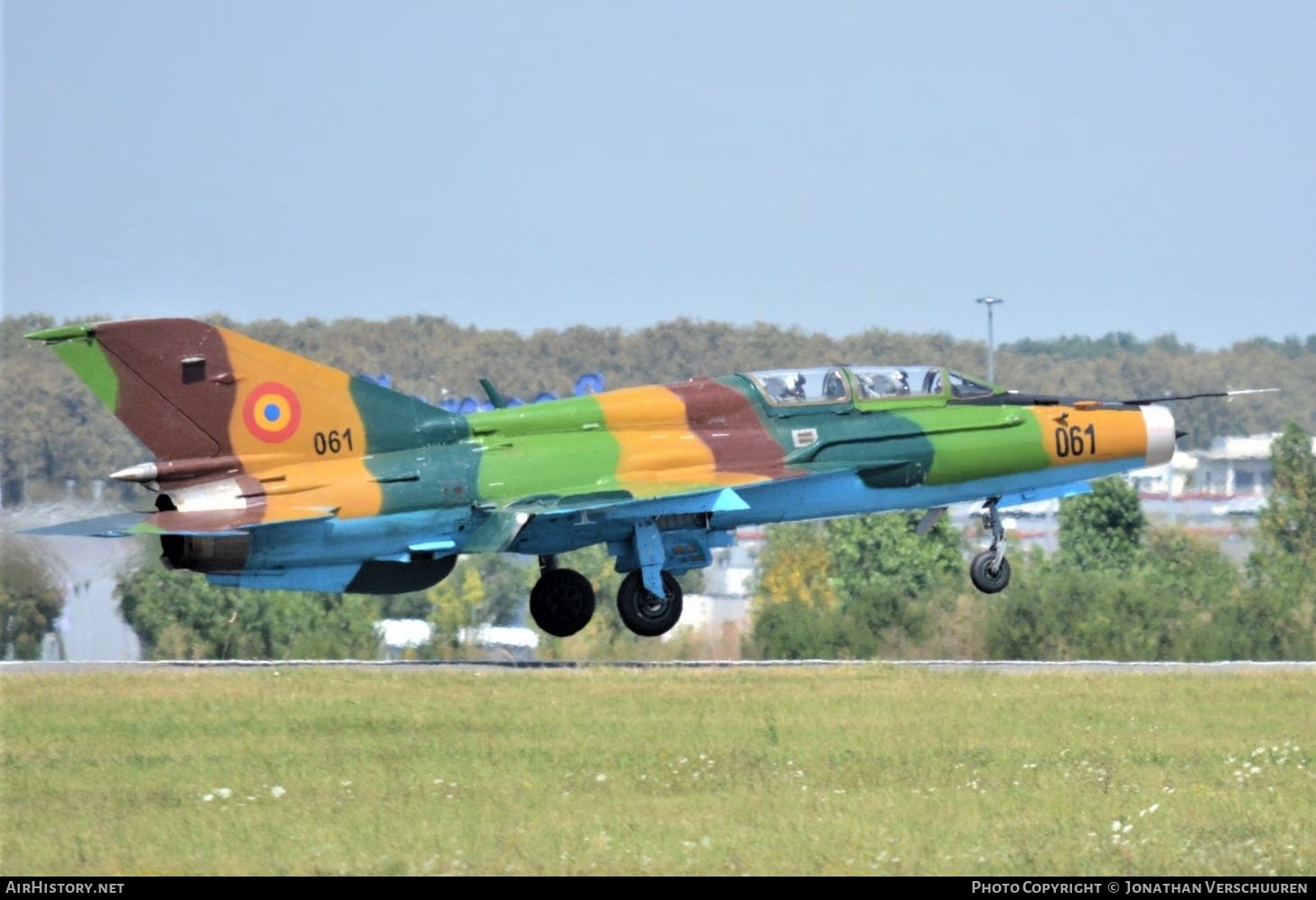 Aircraft Photo of 061 | Mikoyan-Gurevich MiG-21UM Lancer B | Romania - Air Force | AirHistory.net #207512