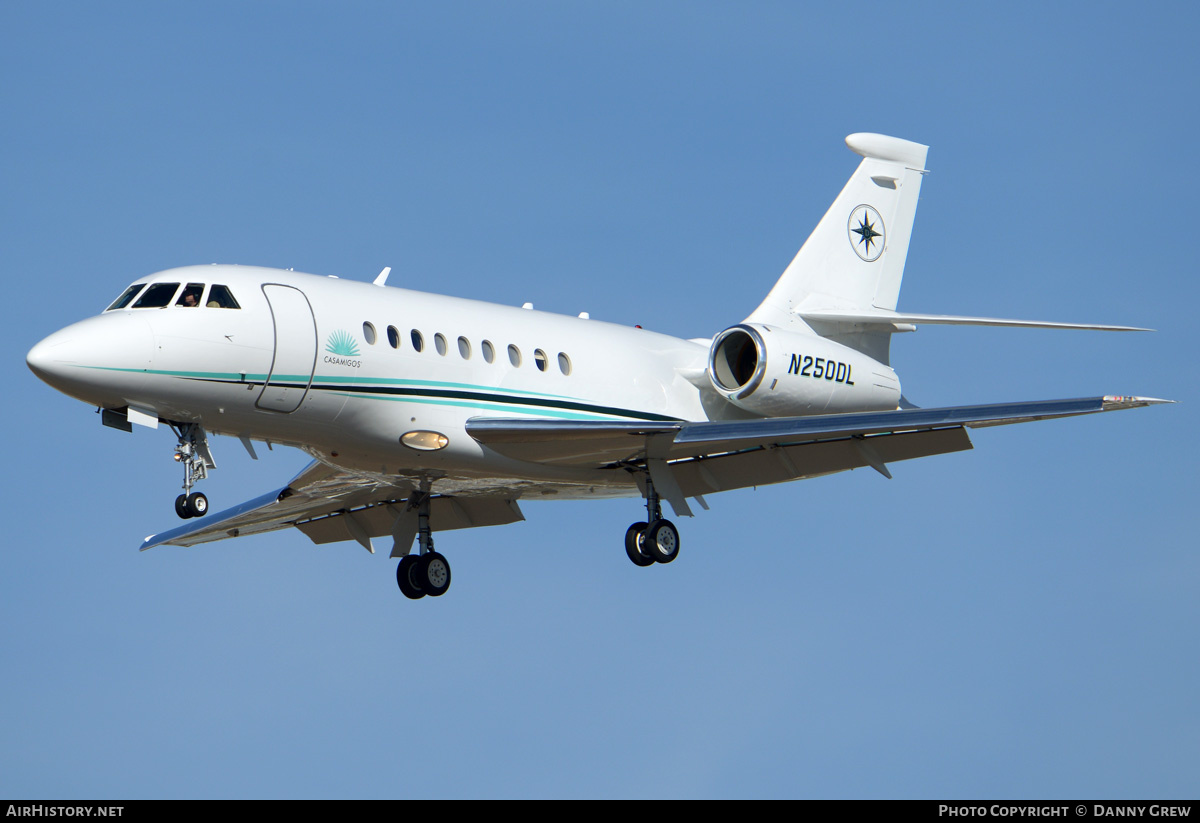 Aircraft Photo of N250DL | Dassault Falcon 2000 | AirHistory.net #207519