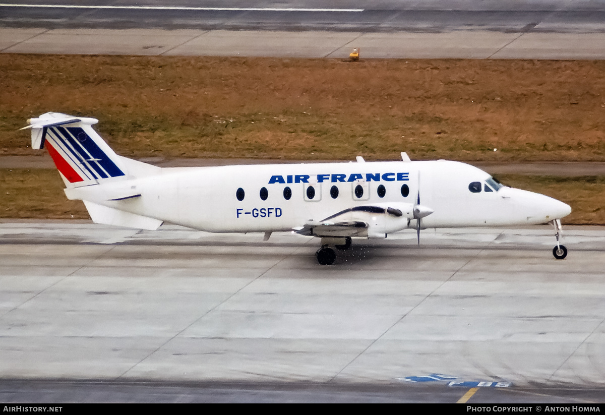 Aircraft Photo of F-GSFD | Raytheon 1900D | Air France | AirHistory.net #207526
