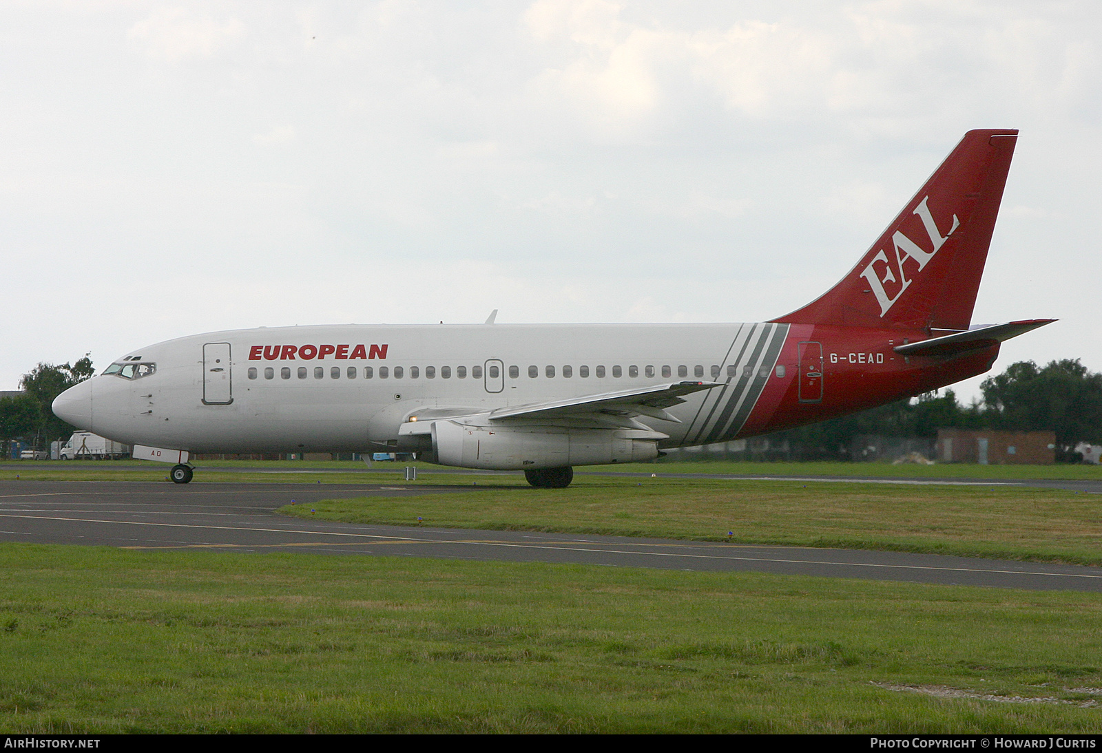 Aircraft Photo of G-CEAD | Boeing 737-229/Adv | European Aircharter - EAL/EAC | AirHistory.net #207569