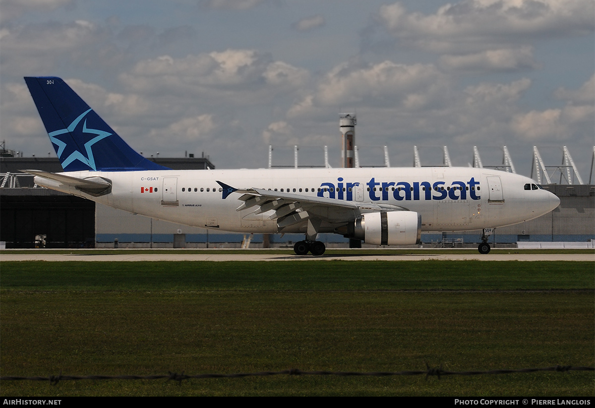 Aircraft Photo of C-GSAT | Airbus A310-308 | Air Transat | AirHistory.net #207571