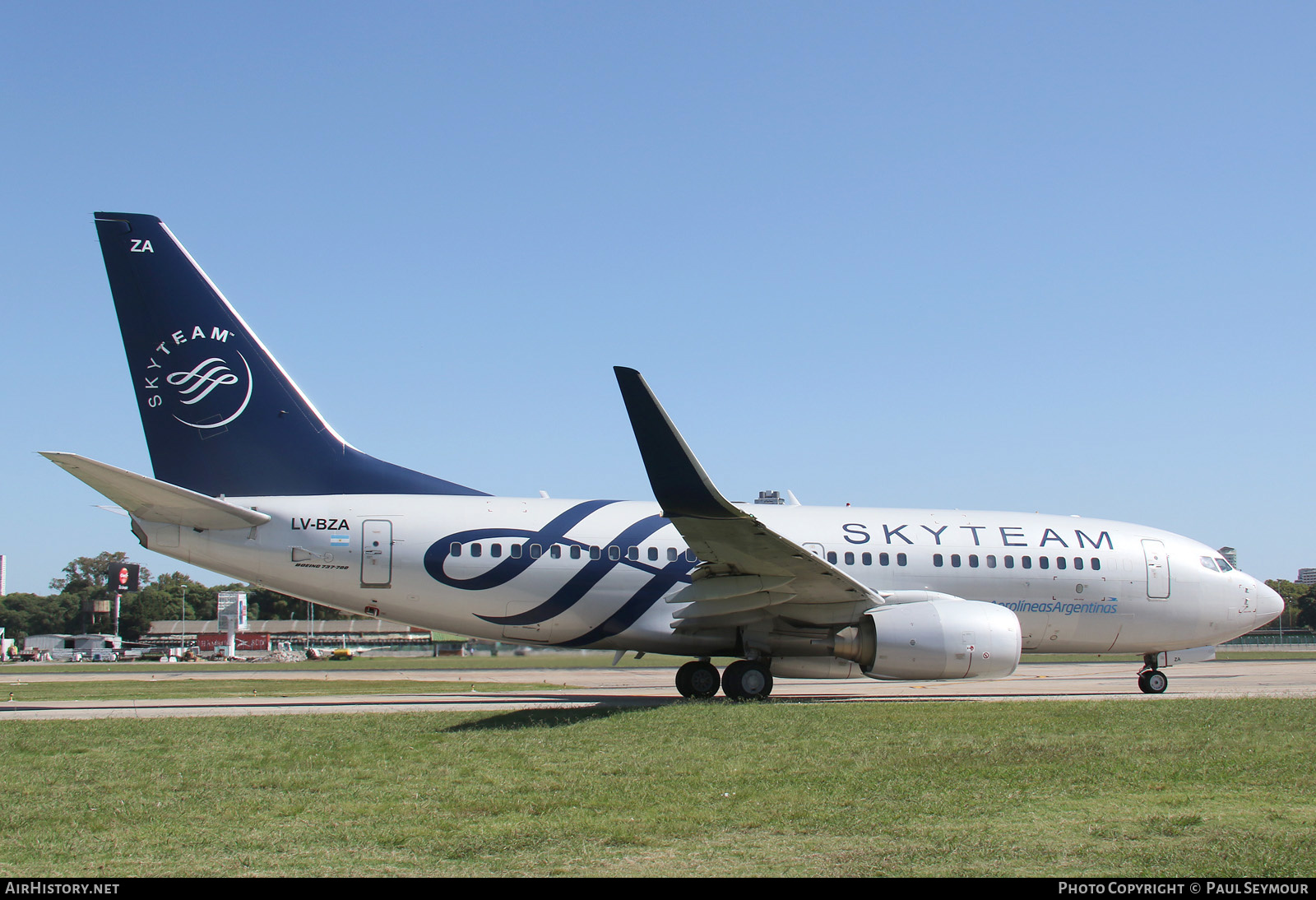 Aircraft Photo of LV-BZA | Boeing 737-76N | Aerolíneas Argentinas | AirHistory.net #207573