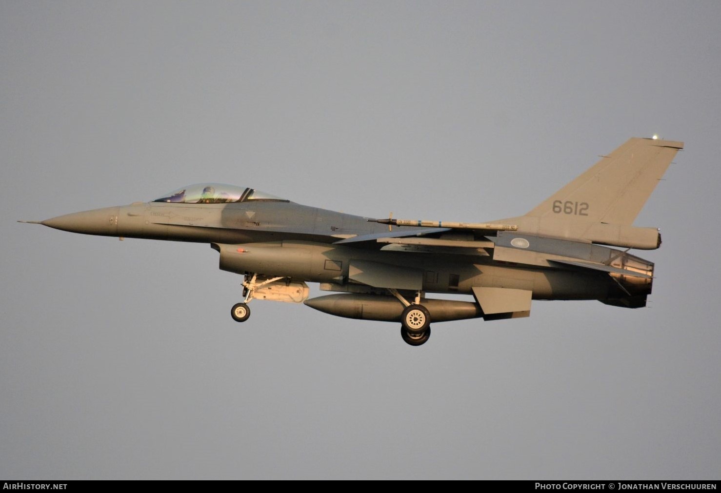 Aircraft Photo of 6612 | General Dynamics F-16V Fighting Falcon | Taiwan - Air Force | AirHistory.net #207574