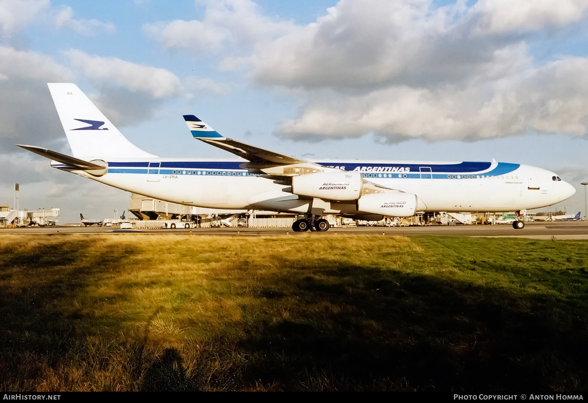 Aircraft Photo of LV-ZRA | Airbus A340-211 | Aerolíneas Argentinas | AirHistory.net #207578