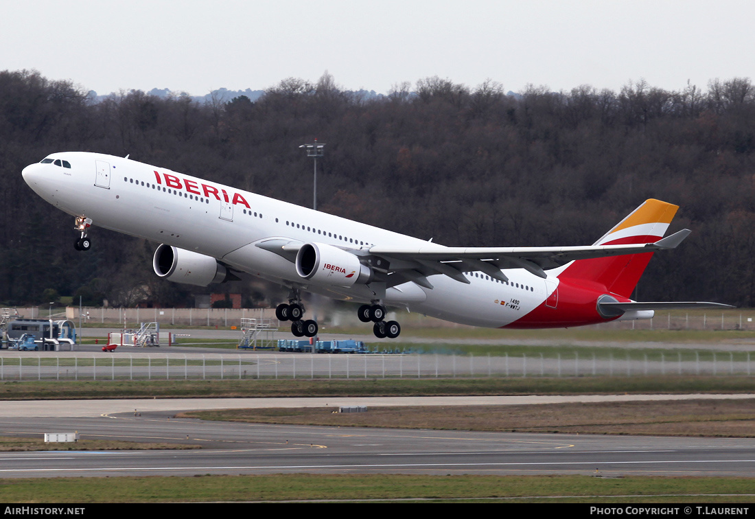 Aircraft Photo of F-WWTJ | Airbus A330-303 | Iberia | AirHistory.net #207589
