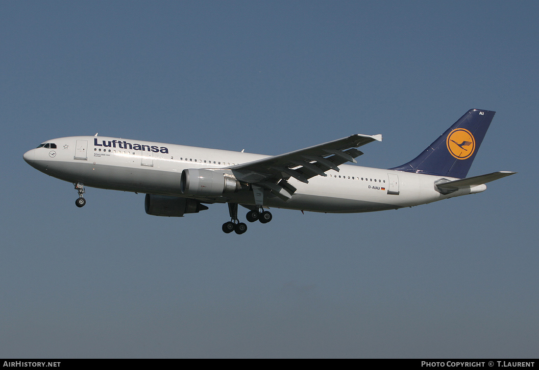 Aircraft Photo of D-AIAU | Airbus A300B4-603 | Lufthansa | AirHistory.net #207592