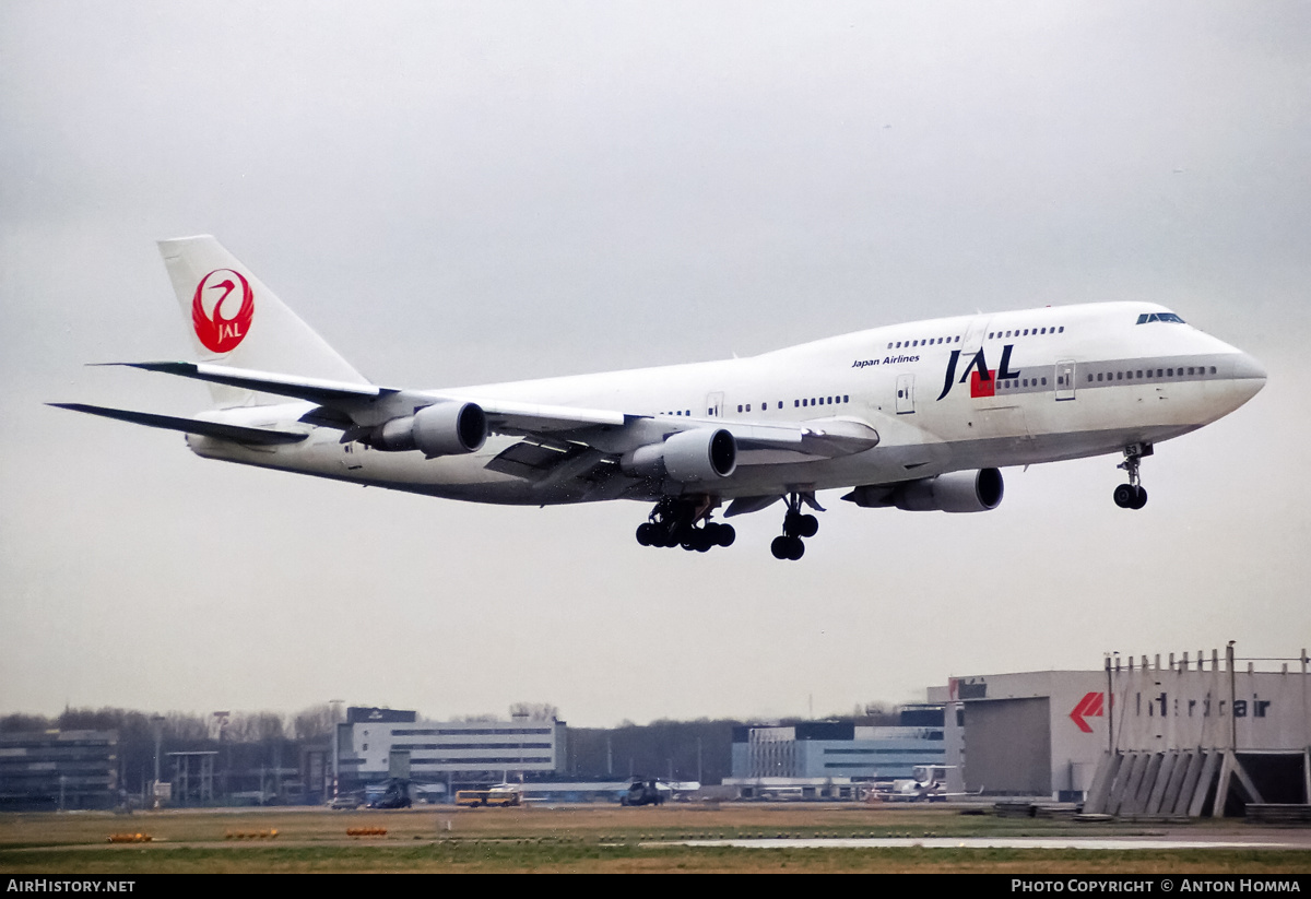 Aircraft Photo of JA8163 | Boeing 747-346 | Japan Airlines - JAL | AirHistory.net #207597