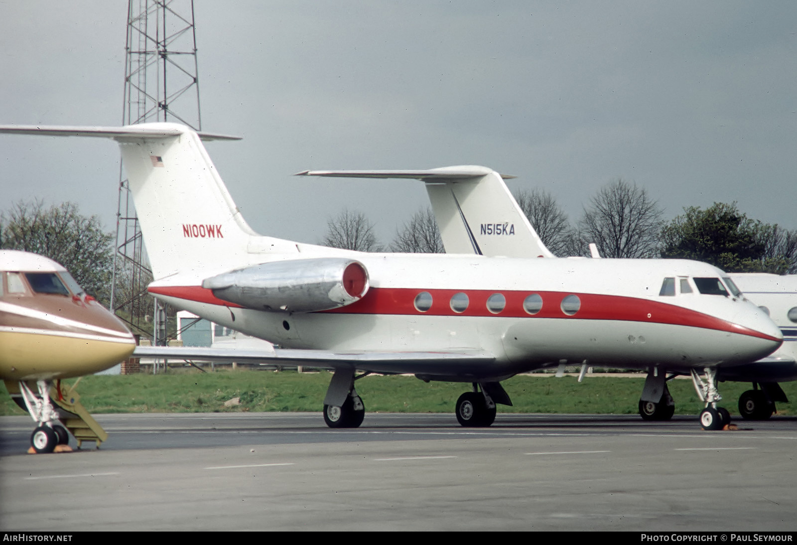 Aircraft Photo of N100WK | Grumman G-1159 Gulfstream II | AirHistory.net #207601