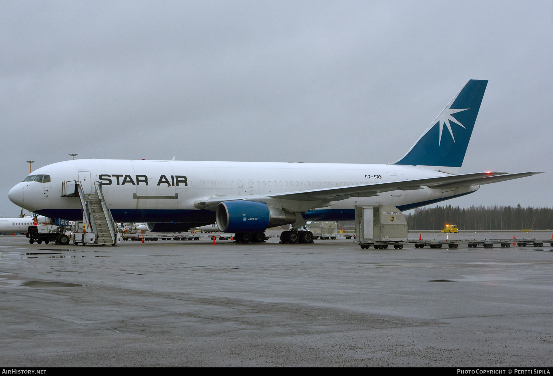 Aircraft Photo of OY-SRK | Boeing 767-204/ER(BDSF) | Star Air | AirHistory.net #207614