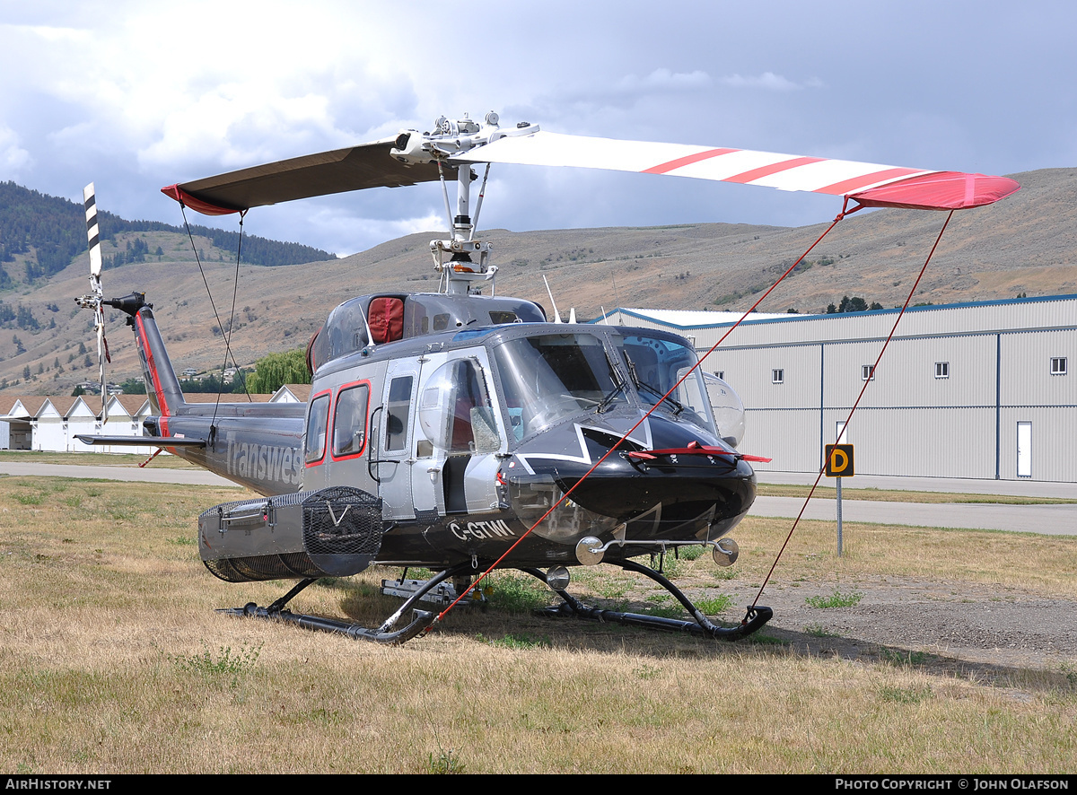 Aircraft Photo of C-GTWI | Bell 214B-1 Biglifter | Transwest Helicopters | AirHistory.net #207650