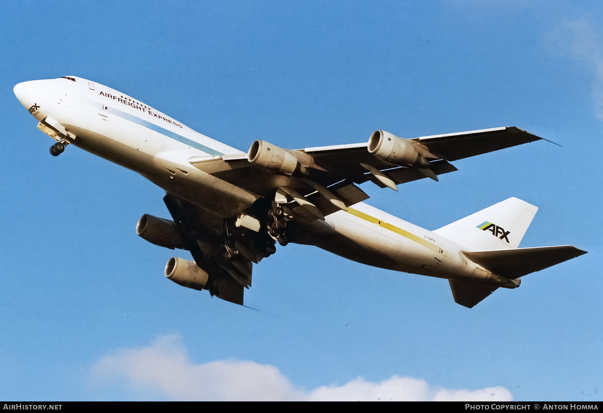 Aircraft Photo of G-GAFX | Boeing 747-245F/SCD | Airfreight Express - AFX | AirHistory.net #207656