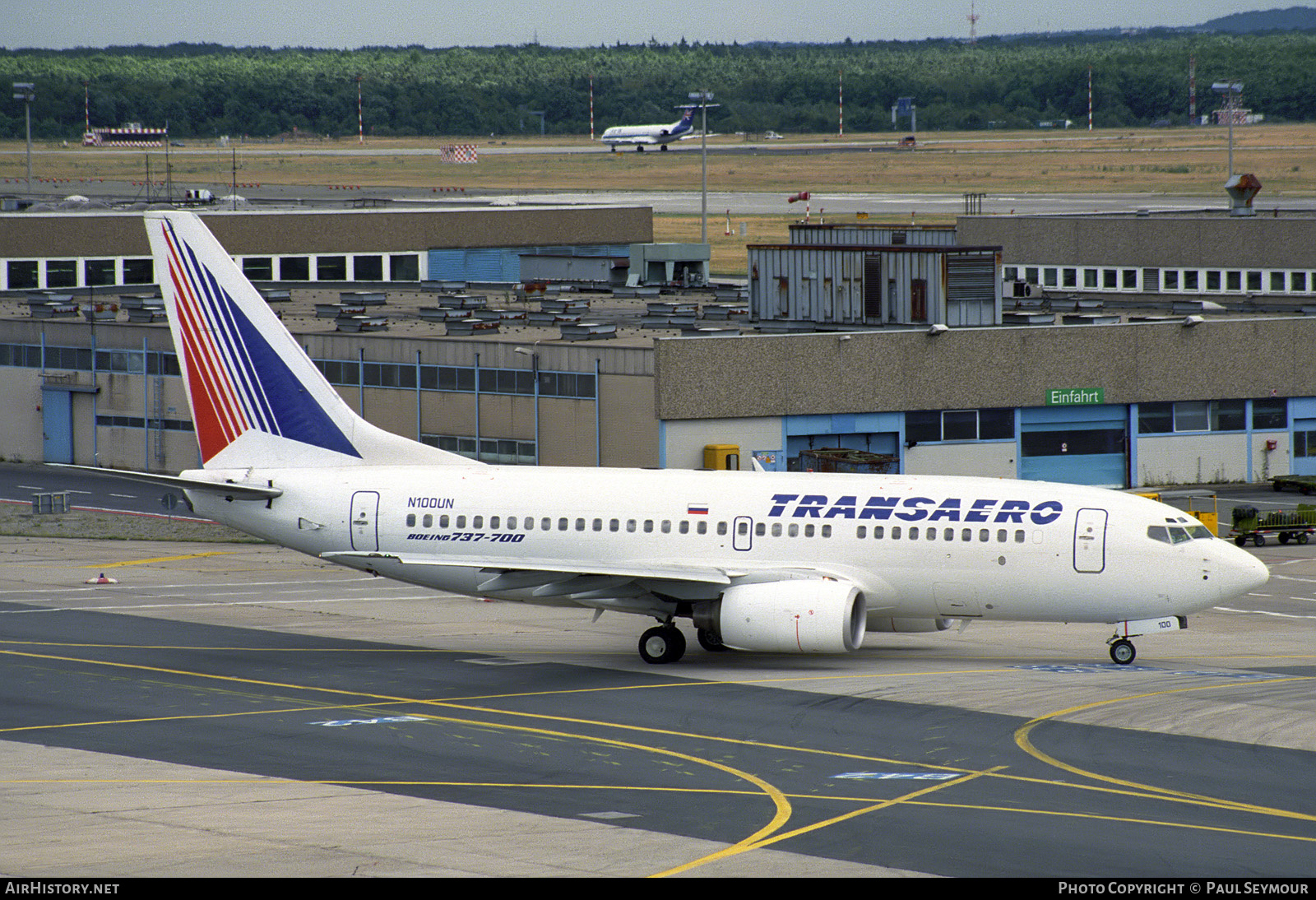 Aircraft Photo of N100UN | Boeing 737-7K9 | Transaero Airlines | AirHistory.net #207659