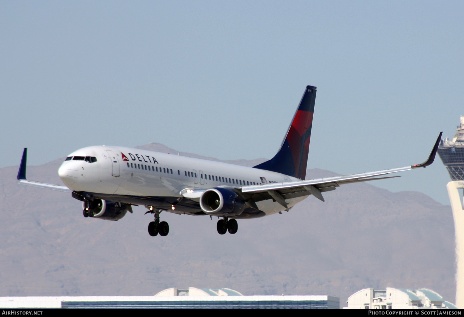 Aircraft Photo of N396DA | Boeing 737-832 | Delta Air Lines | AirHistory.net #207662