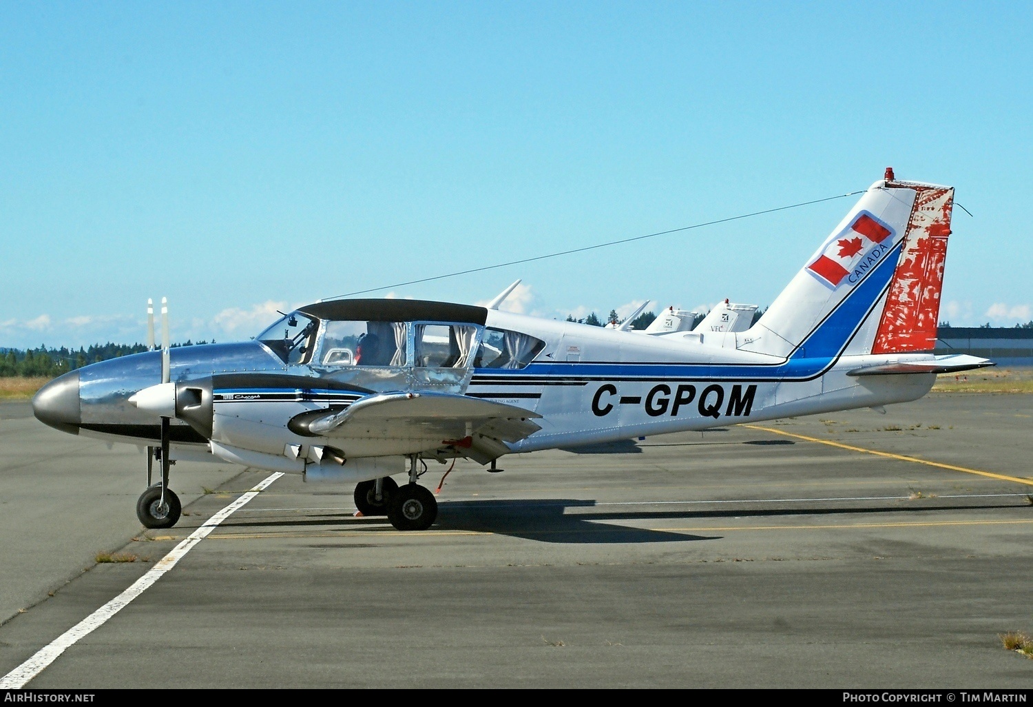 Aircraft Photo of C-GPQM | Piper PA-23-250 Aztec D | AirHistory.net #207671