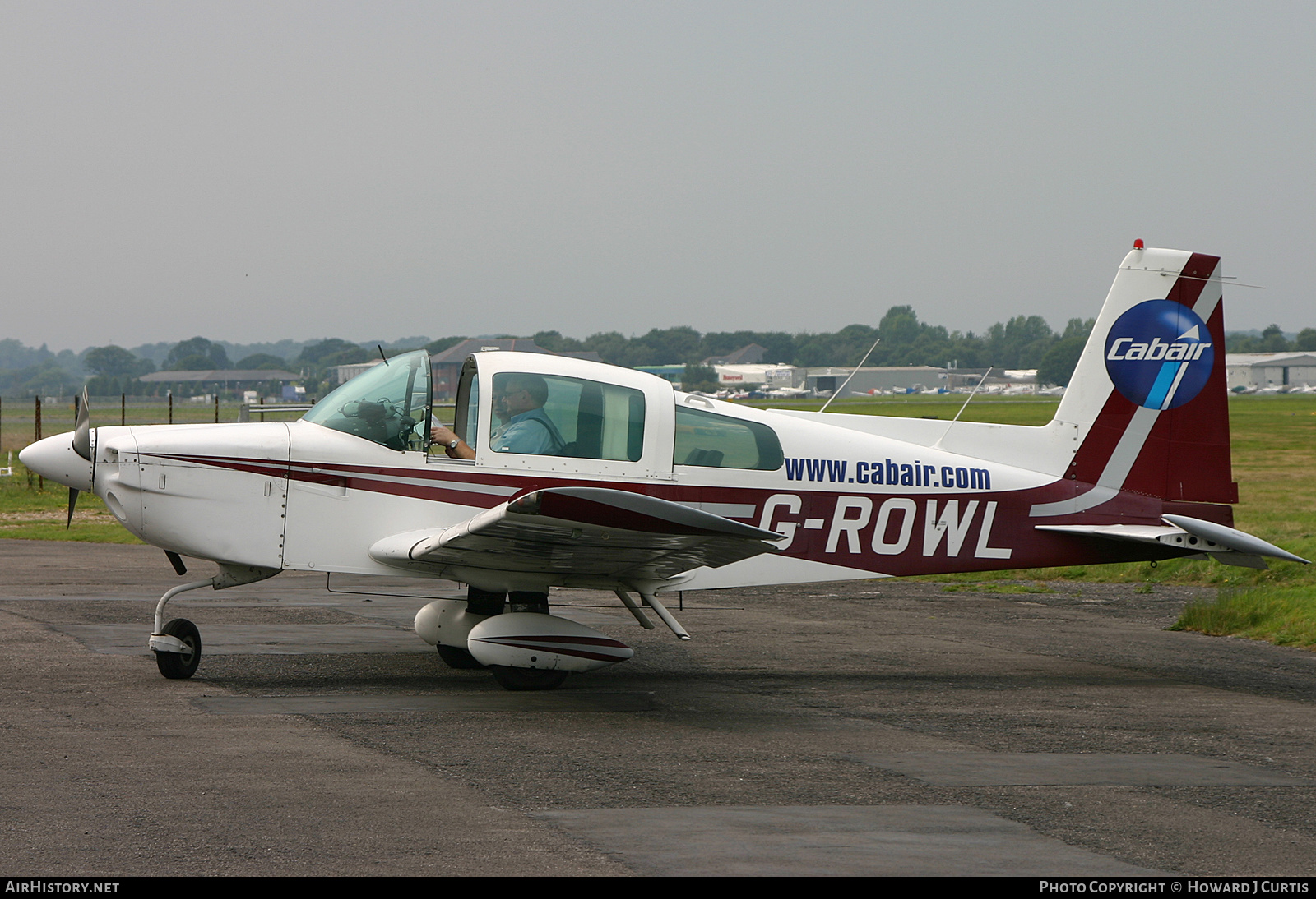 Aircraft Photo of G-ROWL | Grumman American AA-5B Tiger | Cabair | AirHistory.net #207682