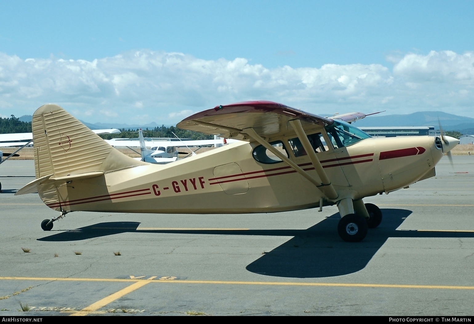 Aircraft Photo of C-GYYF | Stinson 108-3 Voyager | AirHistory.net #207701