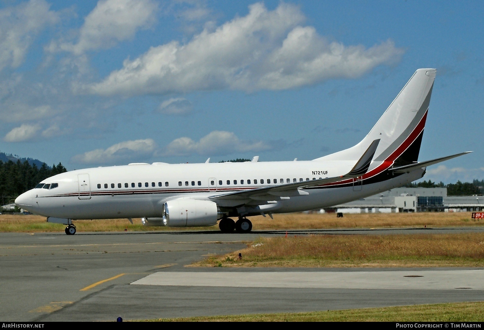 Aircraft Photo of N721UF | Boeing 737-7BC BBJ | AirHistory.net #207705