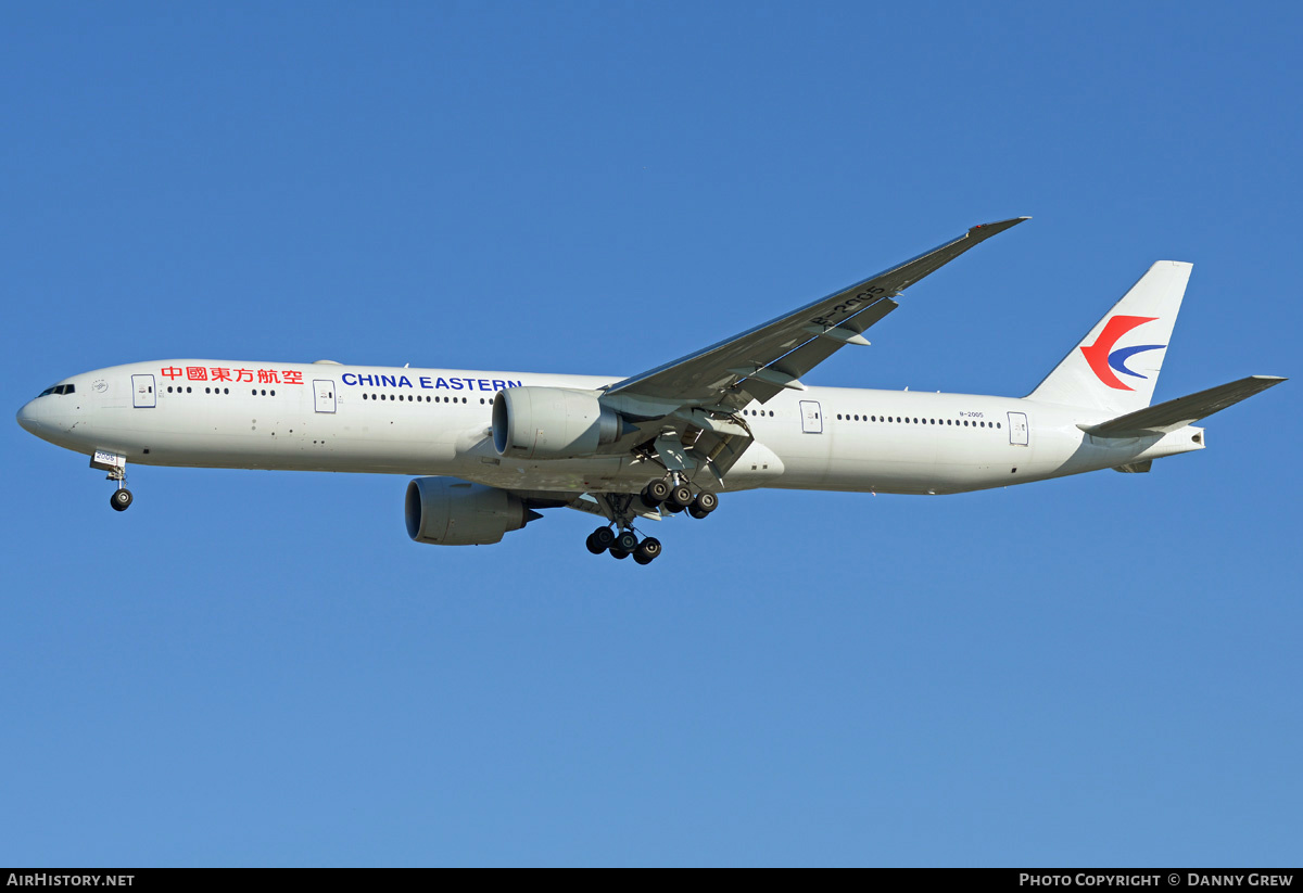 Aircraft Photo of B-2005 | Boeing 777-39P/ER | China Eastern Airlines | AirHistory.net #207720