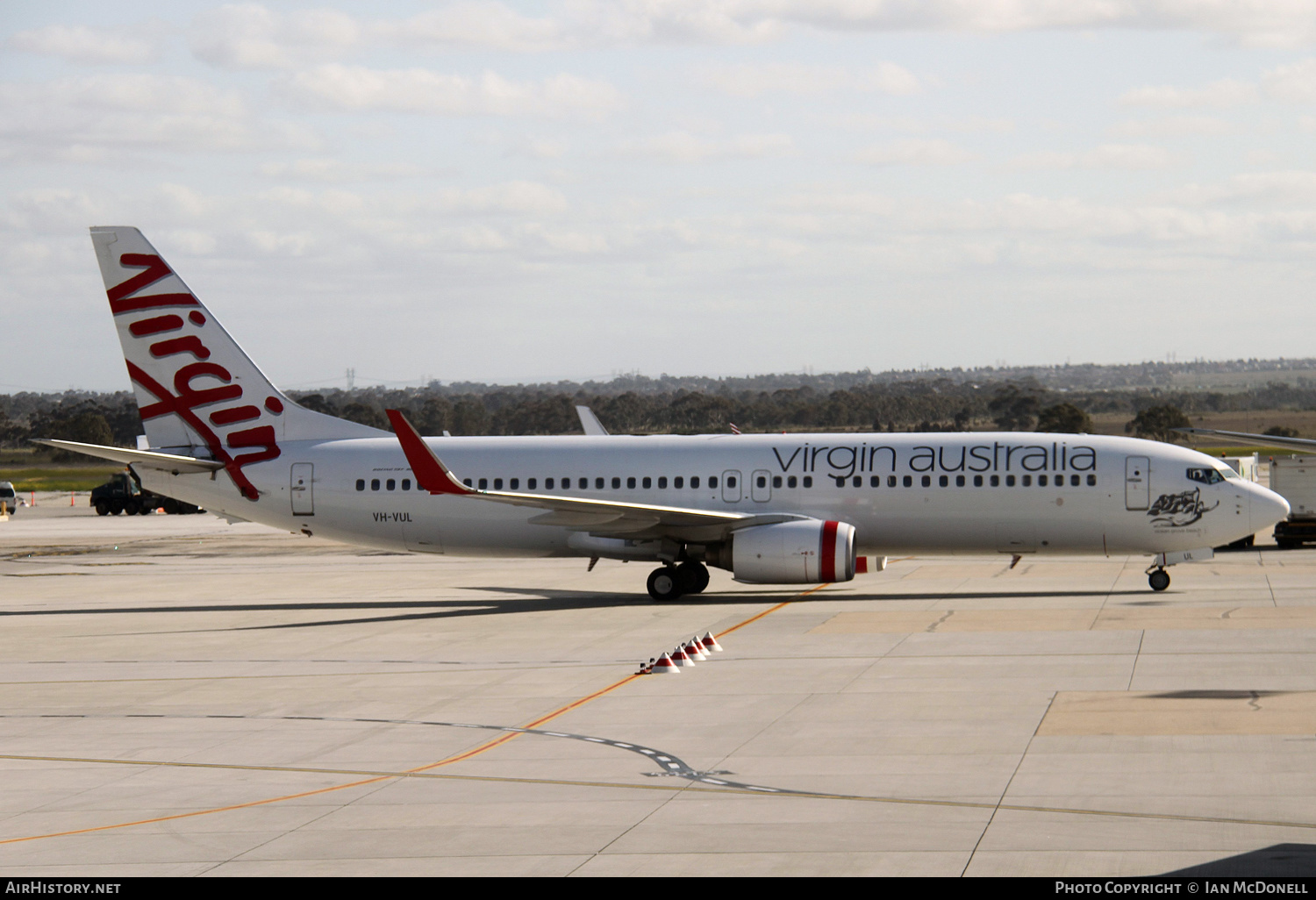 Aircraft Photo of VH-VUL | Boeing 737-8FE | Virgin Australia Airlines | AirHistory.net #207745