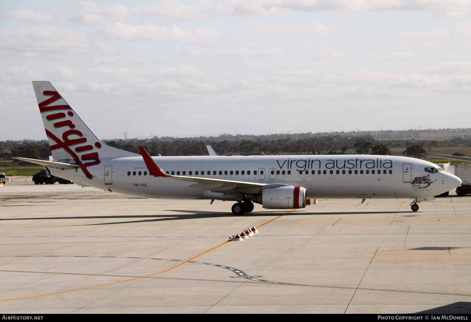 Aircraft Photo of VH-VUL | Boeing 737-8FE | Virgin Australia Airlines | AirHistory.net #207745