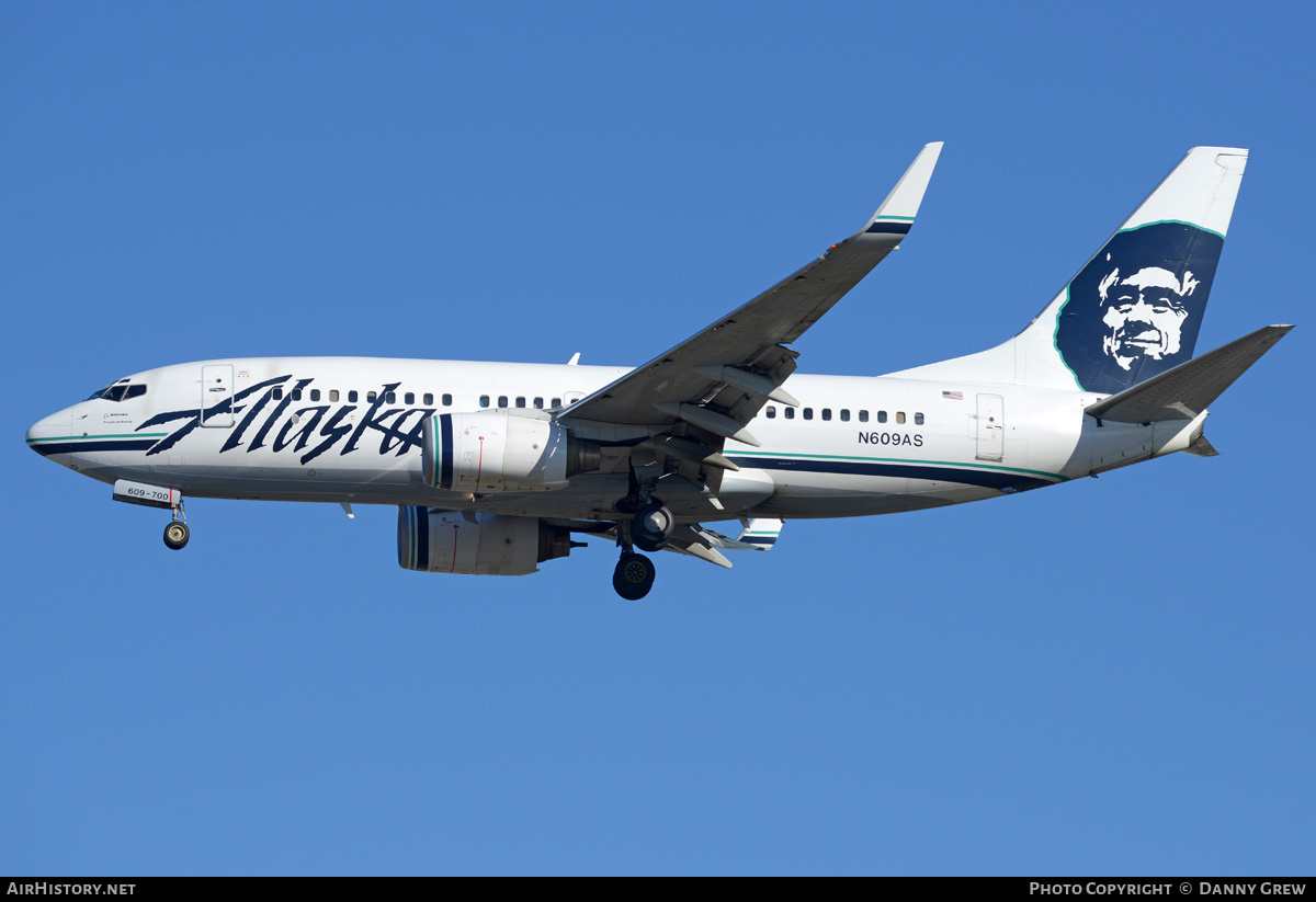 Aircraft Photo of N609AS | Boeing 737-790 | Alaska Airlines | AirHistory.net #207754