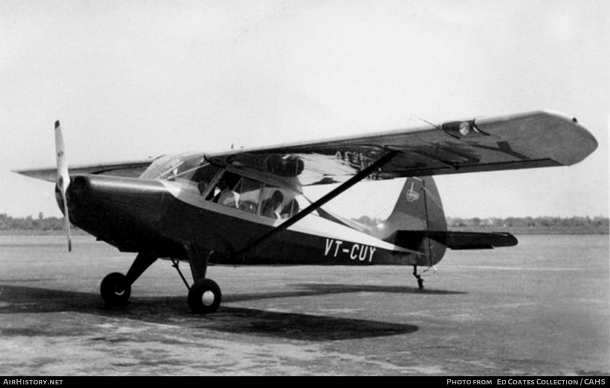 Aircraft Photo of VT-CUY | Aeronca 15AC Sedan | AirHistory.net #207760