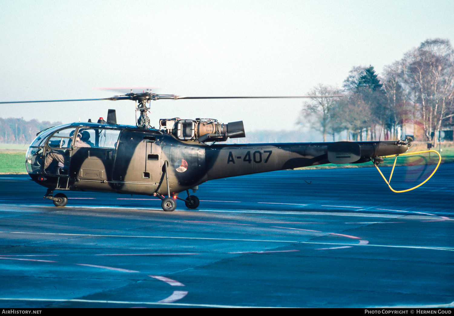 Aircraft Photo of A-407 | Sud SE-3160 Alouette III | Netherlands - Air Force | AirHistory.net #207769