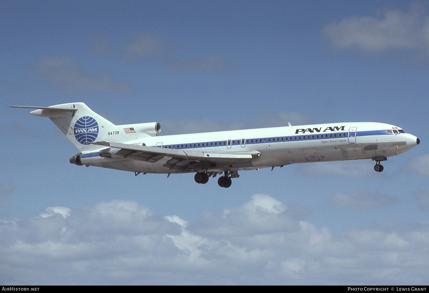 Aircraft Photo of N4739 | Boeing 727-235 | Pan American World Airways - Pan Am | AirHistory.net #207809