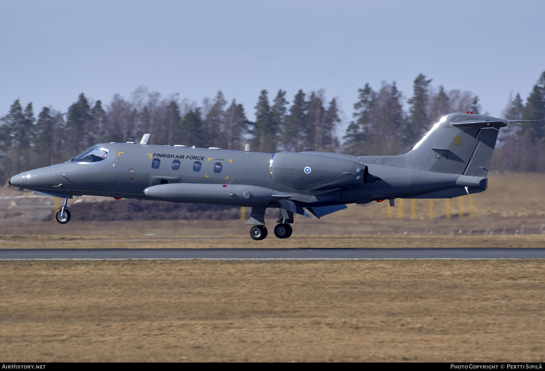 Aircraft Photo of LJ-3 | Gates Learjet 35A | Finland - Air Force | AirHistory.net #207810