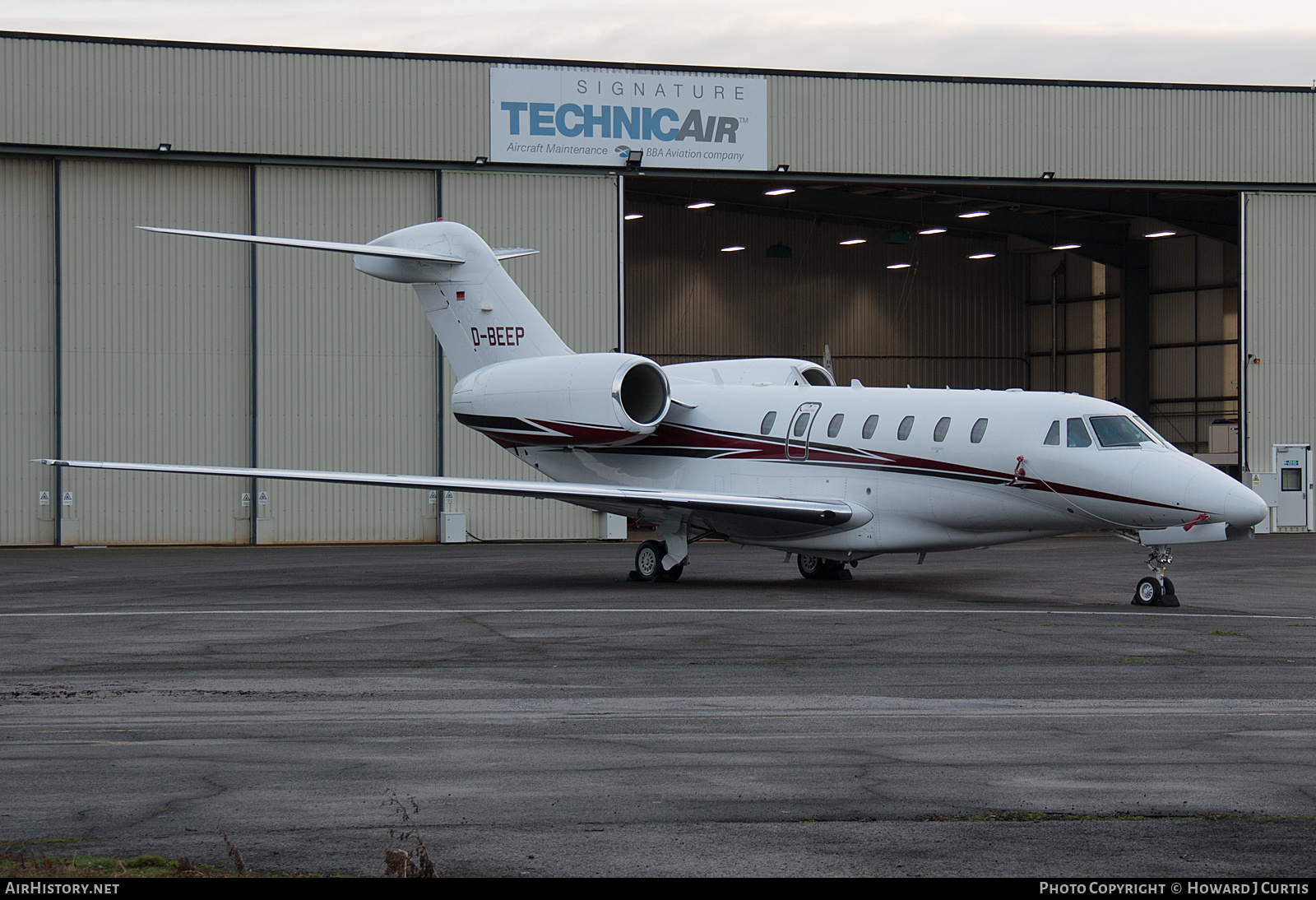 Aircraft Photo of D-BEEP | Cessna 750 Citation X | AirHistory.net #207847