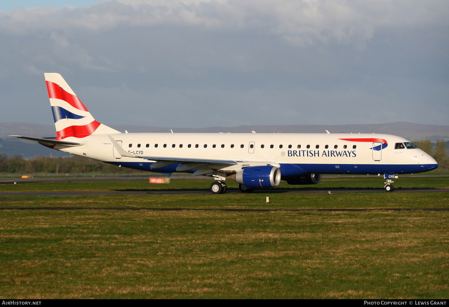 Aircraft Photo of G-LCYO | Embraer 190SR (ERJ-190-100SR) | British Airways | AirHistory.net #207856