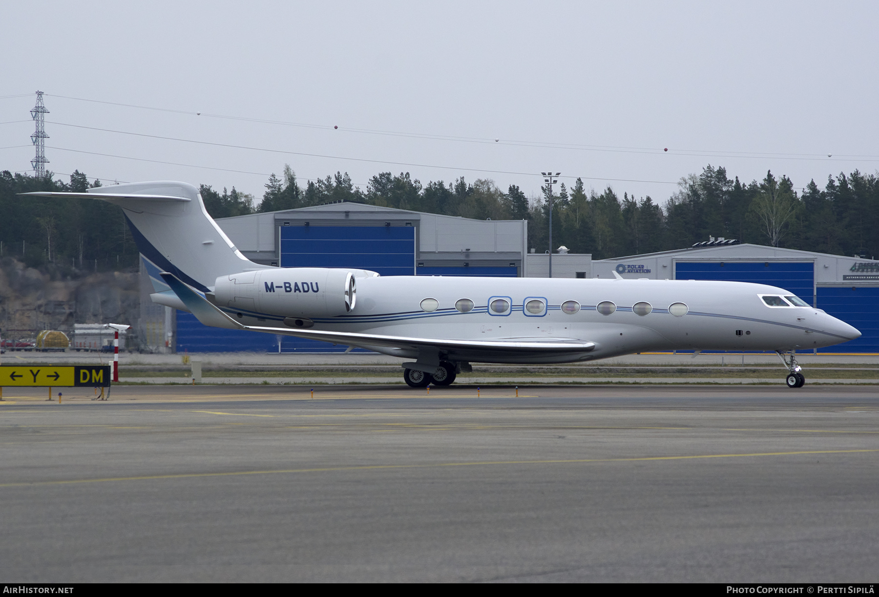 Aircraft Photo of M-BADU | Gulfstream Aerospace G650 (G-VI) | TAG Aviation | AirHistory.net #207859