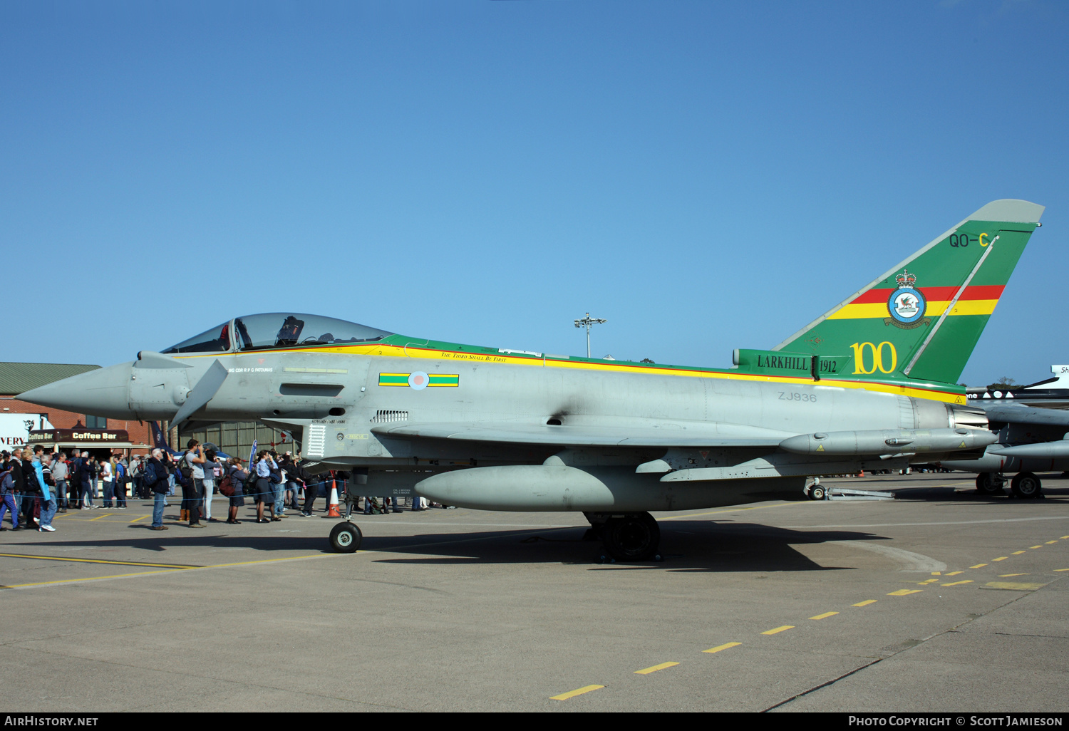 Aircraft Photo of ZJ936 | Eurofighter EF-2000 Typhoon FGR4 | UK - Air Force | AirHistory.net #207861