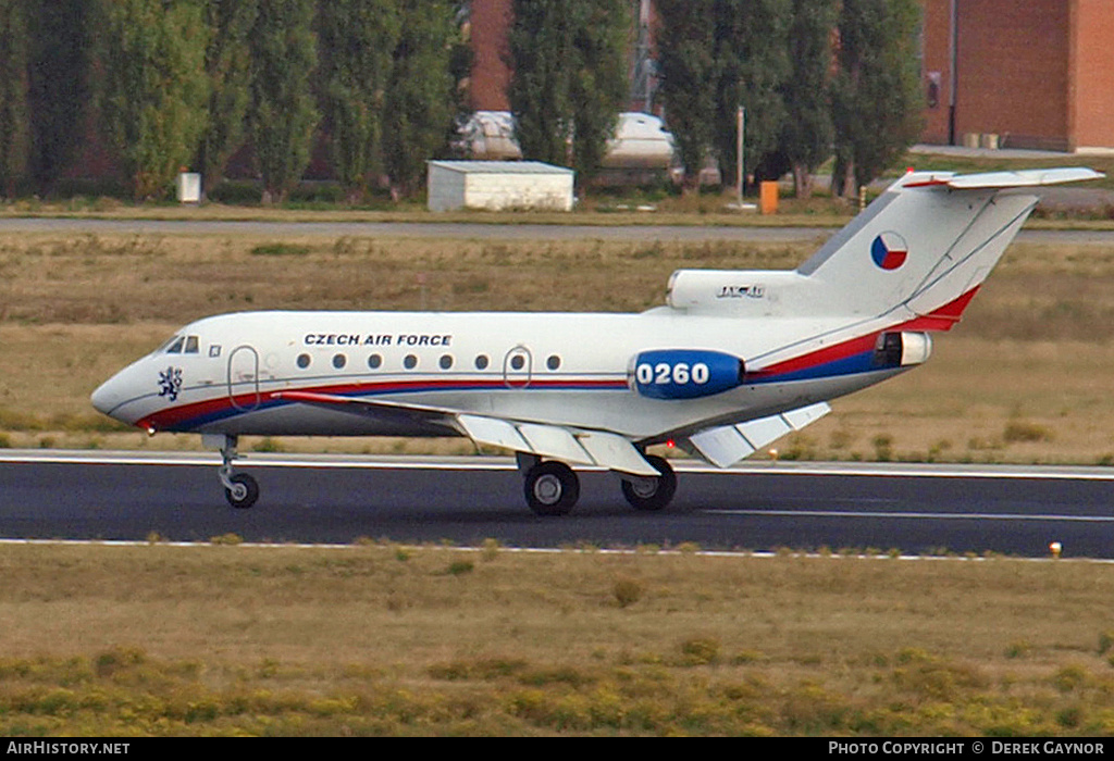 Aircraft Photo of 0260 | Yakovlev Yak-40 | Czechia - Air Force | AirHistory.net #207862