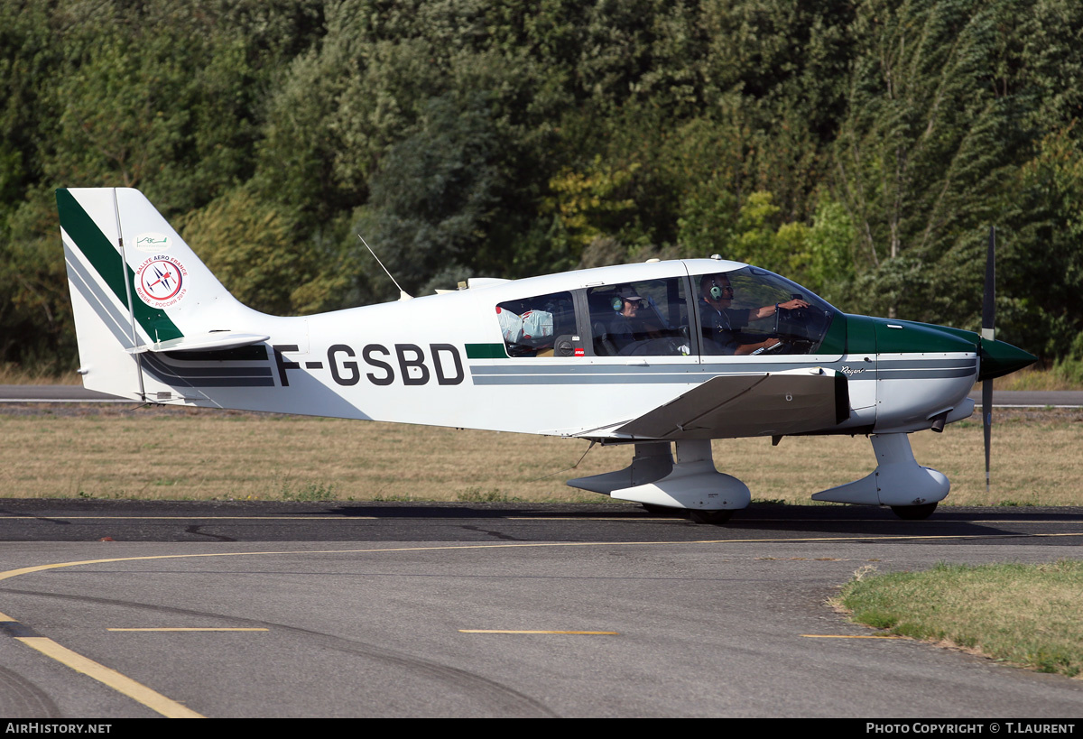 Aircraft Photo of F-GSBD | Robin DR-400-180 Regent | Aéro-Club Claude Chautemps | AirHistory.net #207865