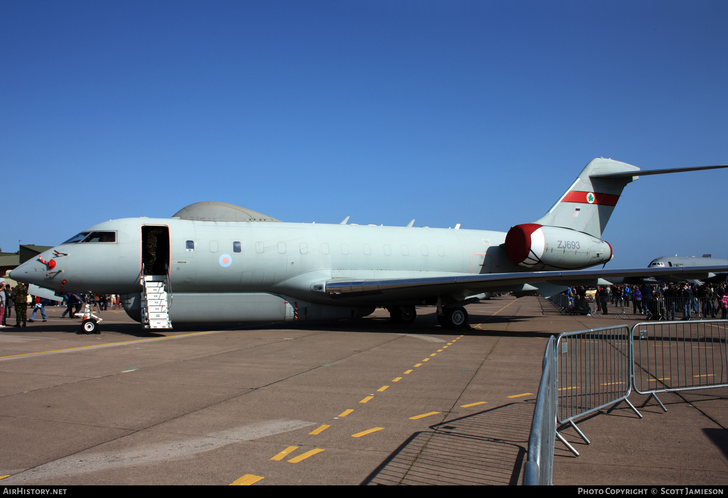 Aircraft Photo of ZJ693 | Bombardier Sentinel R.1 (BD-700-1A10) | UK - Air Force | AirHistory.net #207869